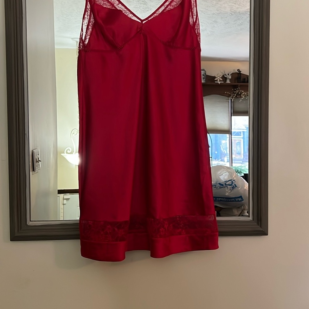 Victorias Secret red slip/nightwear
